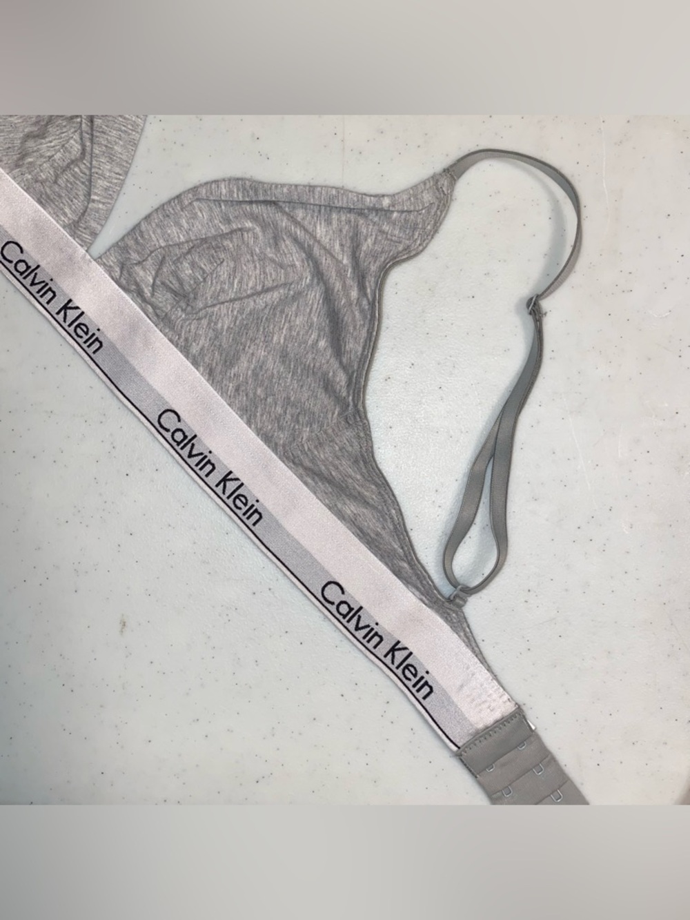 Calvin Klein Heather Gray Bralette - Picture 4 of 9
